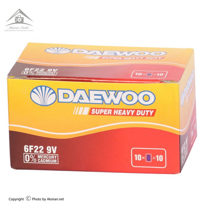 باتری کتابی دوو 6F22 بسته 1 عددی