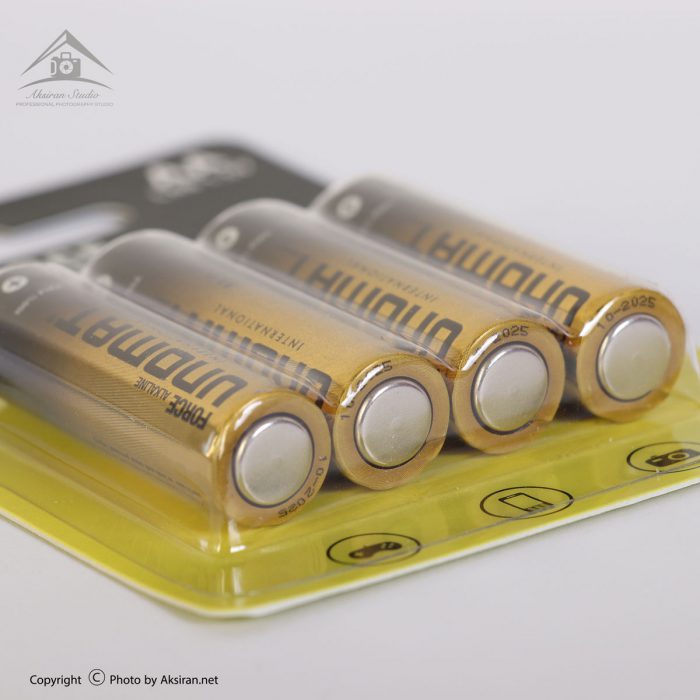 باتری قلمی یونومات مدل Force Alkaline بسته 4 عددی
