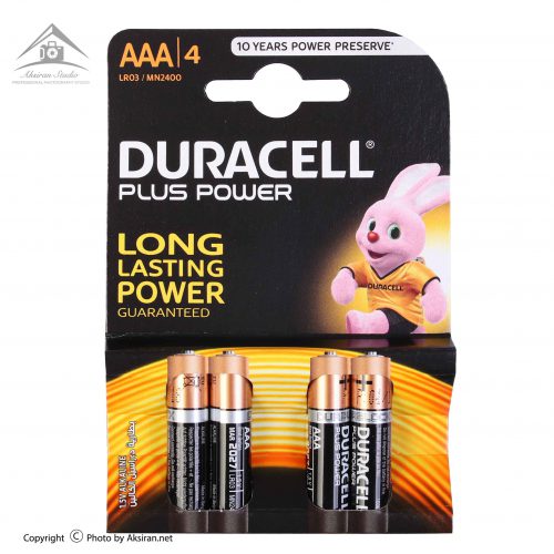 باتری نیم قلمی دوراسل مدل Duralock Plus Power بسته 4 عددی