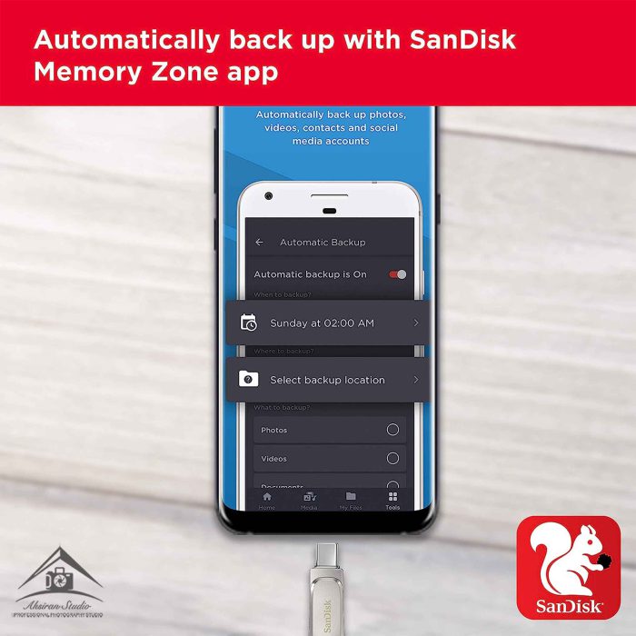 SanDisk Ultra Dual Drive Luxe USB Type-C Flash Memory 64 GB