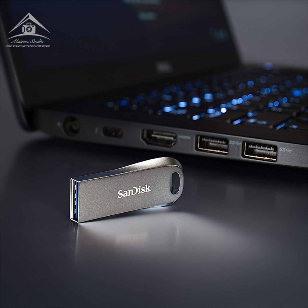 فلش‌ مموری SanDisk Ultra Luxe flash drive 64 GB USB Type-A 3.2 Gen 1