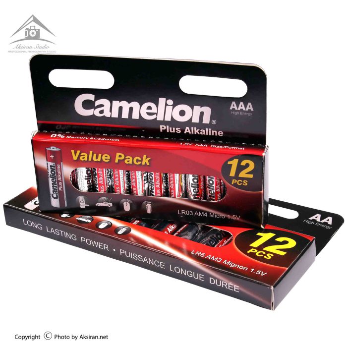 Camelion Plus Alkaline Batteries 12 PCS