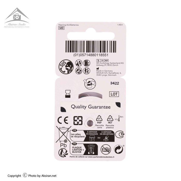 siemens signia hearing aid battery size 13 pack 6