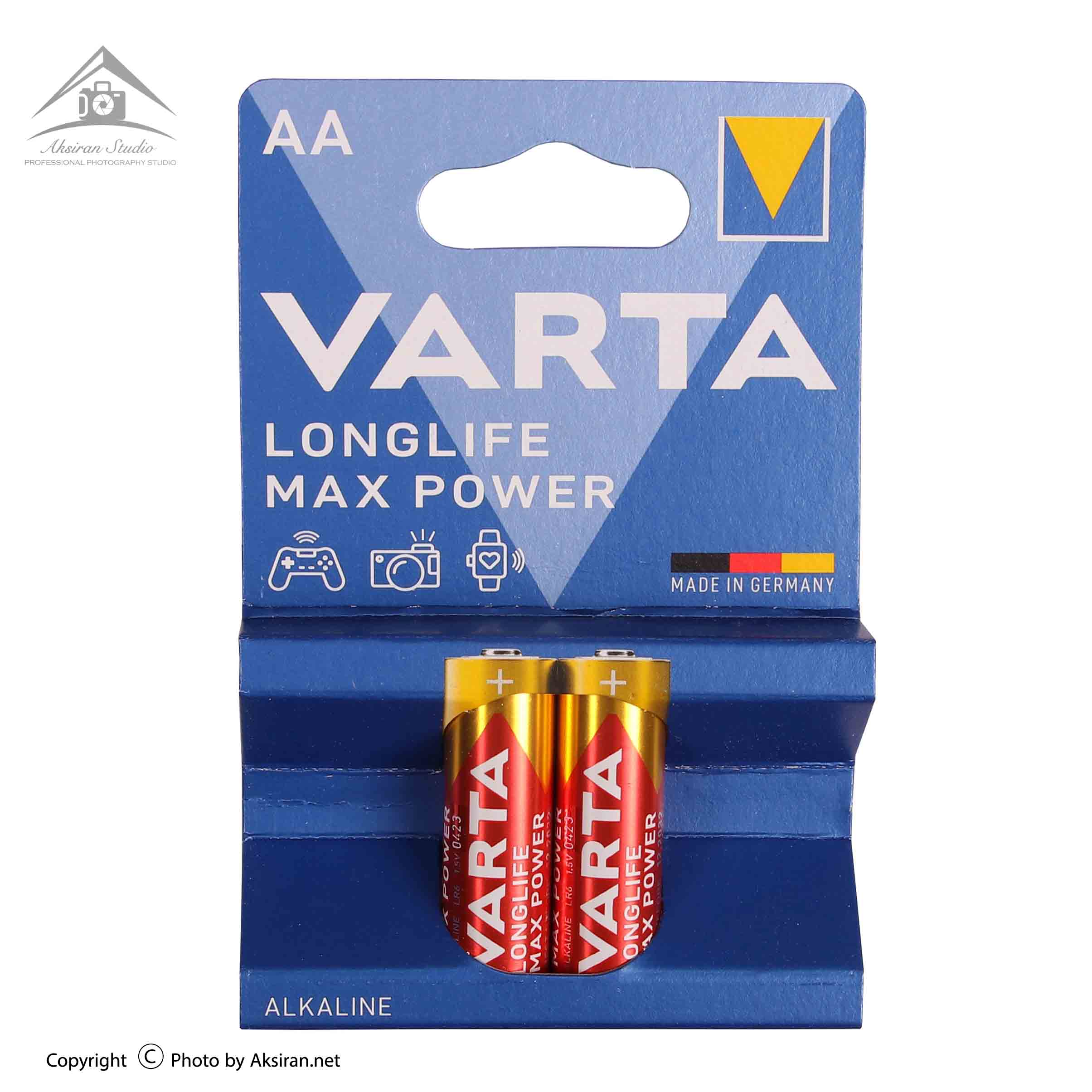 باتری قلمی آلکالاین وارتا مدل Longlife Max Power بسته 2 تایی