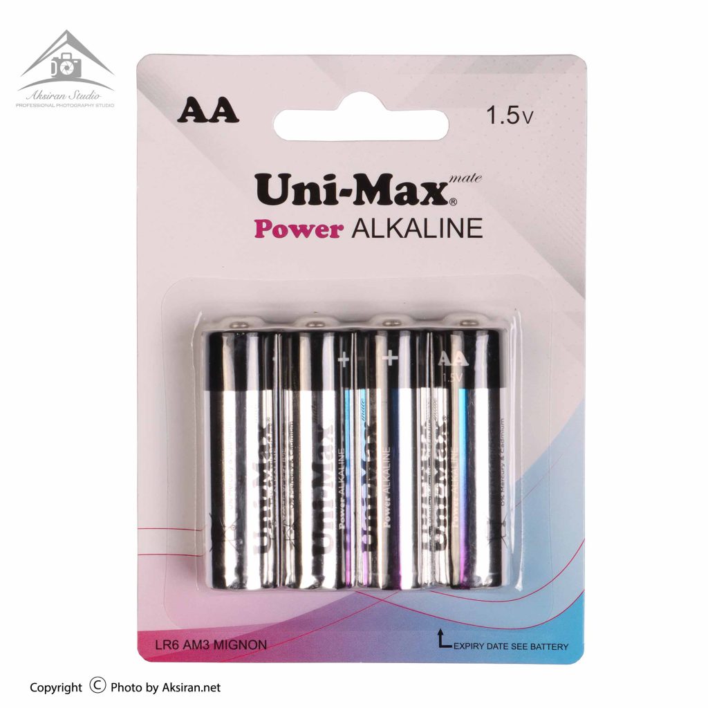 باتری قلمی یونی مکس مدل Power Alkaline بسته 4 عددی 