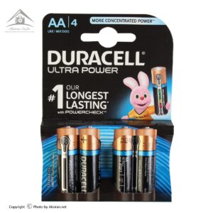 باتری قلمی دوراسل مدل Ultra Power بسته 4 عددی