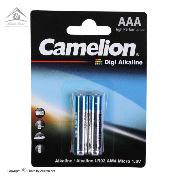 باتری نیم قلمی کملیون مدل Digi Alkaline بسته 2 عددی