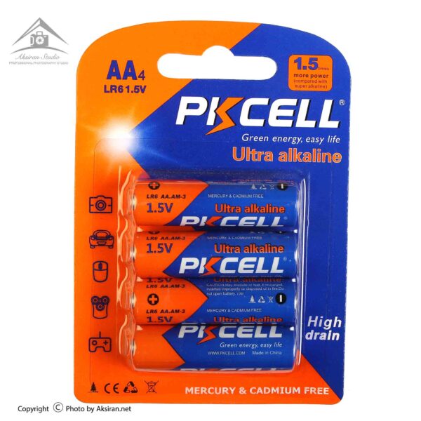 باتری قلمی پیکسل مدل Ultra Alkaline بسته 4 عددی