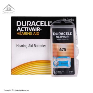 Duracell Size 675 Hearing Aid Batteries