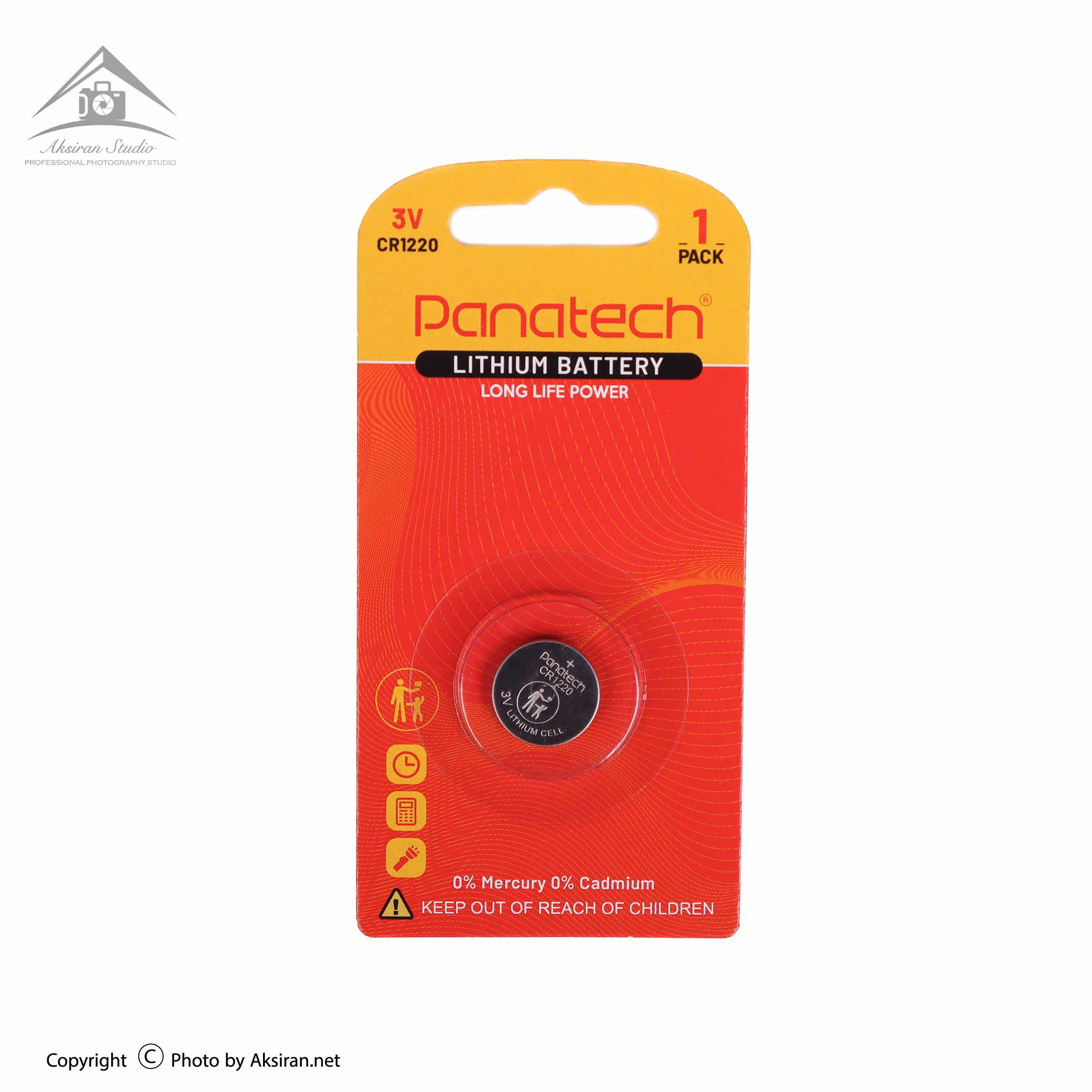 باتری سکه ای پاناتک مدل CR1220