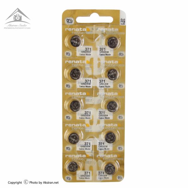 باتری ساعتی رناتا مدل SR920SW 371 Gold بسته 1 عددی