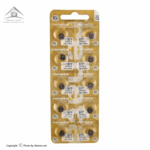 باتری ساعتی رناتا مدل SR626SW 377 Gold بسته 1 عددی