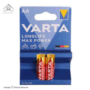 باتری قلمی وارتا مدل Longlife Max Power بسته 2 عددی