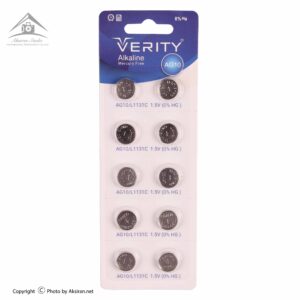 باتری ساعتی وریتی مدل AG10 LR1130 بسته 10 عددی