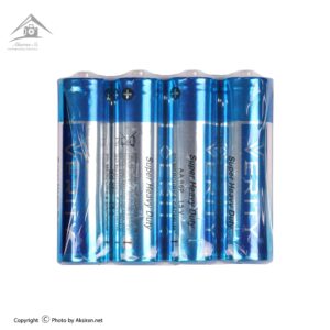 باتری قلمی شیرینگ وریتی مدل Super Heavy Duty بسته 4 عددی