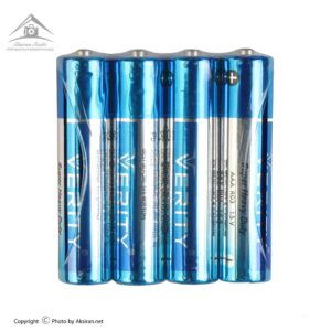 باتری نیم قلمی شیرینگ وریتی مدل Super Heavy Duty بسته 4 عددی