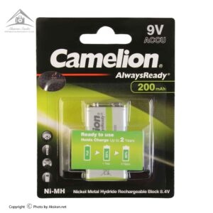 باتری کتابی قابل شارژ کملیون مدل Always Ready 200mah