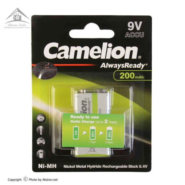 باتری کتابی قابل شارژ کملیون مدل Always Ready 200mah