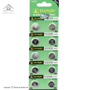باتری ساعتی تیانکیو مدل AG10 LR1130 390 بسته 10 عددی