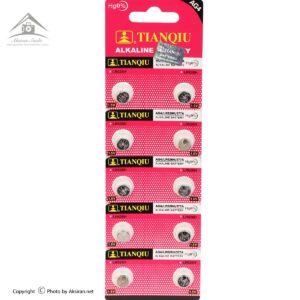 باتری ساعتی تیانکیو مدل AG4 LR626 377 بسته 10 عددی