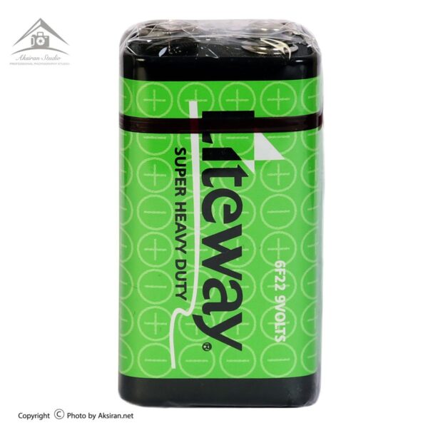 باتری کتابی لایت وی مدل Super Heavy Duty 6F22