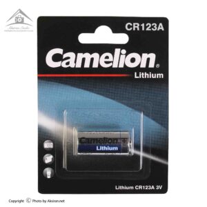 باتری لیتیومی کملیون مدل CR123A