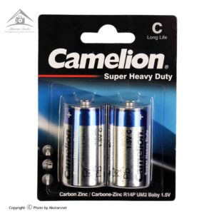 باتری متوسط C کملیون مدل Super Heavy Duty بسته 2 عددی
