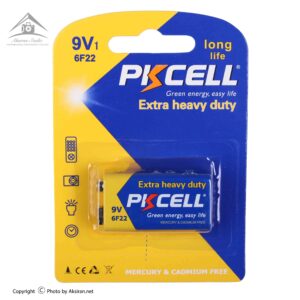 باتری کتابی پیکسل مدل Extra Heavy Duty 6F22 9V