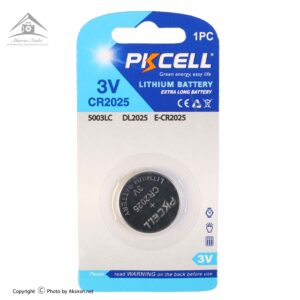 باتری سکه ای پیکسل مدل Extra CR2025