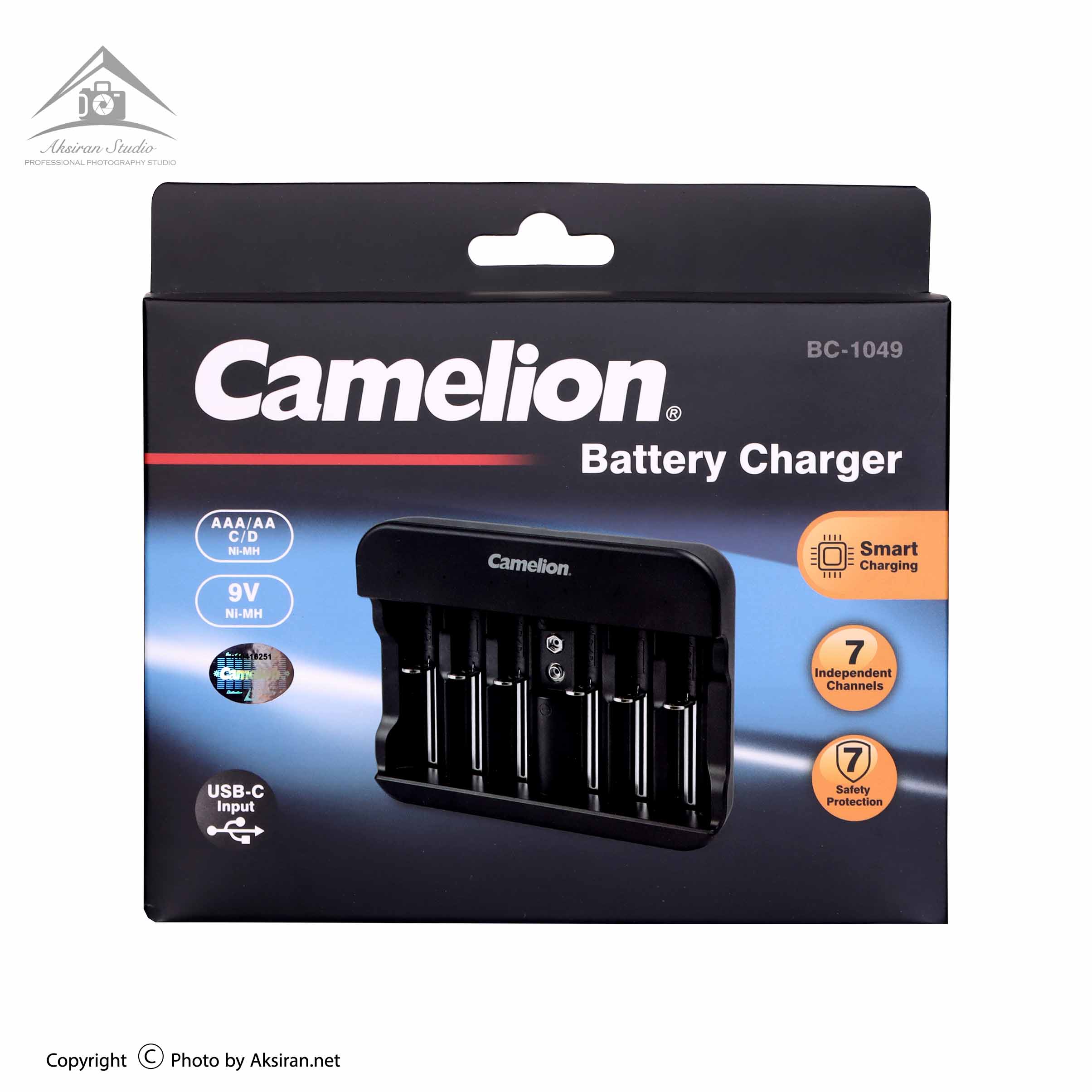 شارژر باتری کملیون مدل Camelion CHARGER BC-1049