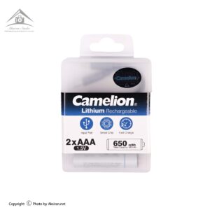 Camelion AAA 430mAh USB-C rechargeable lithium battery