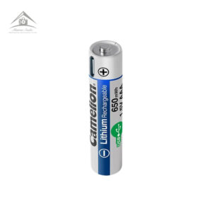 باتری نیم قلمی کملیون مدل rechargable-1.5V-li-650mwh بسته دو عددی
