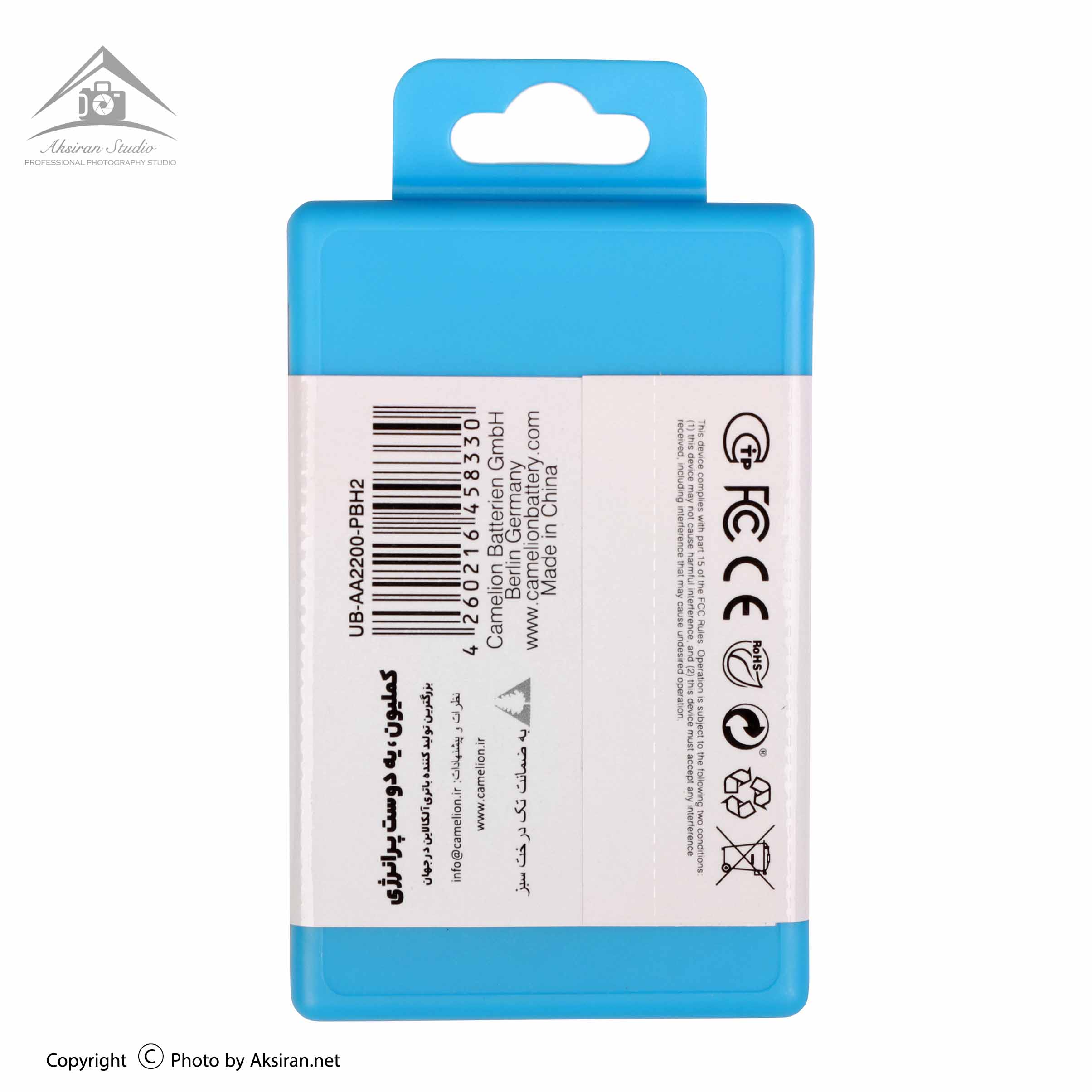 Camelion USB Type-C 1.5V AA 2200mWh Lithium Rechargeable Battery