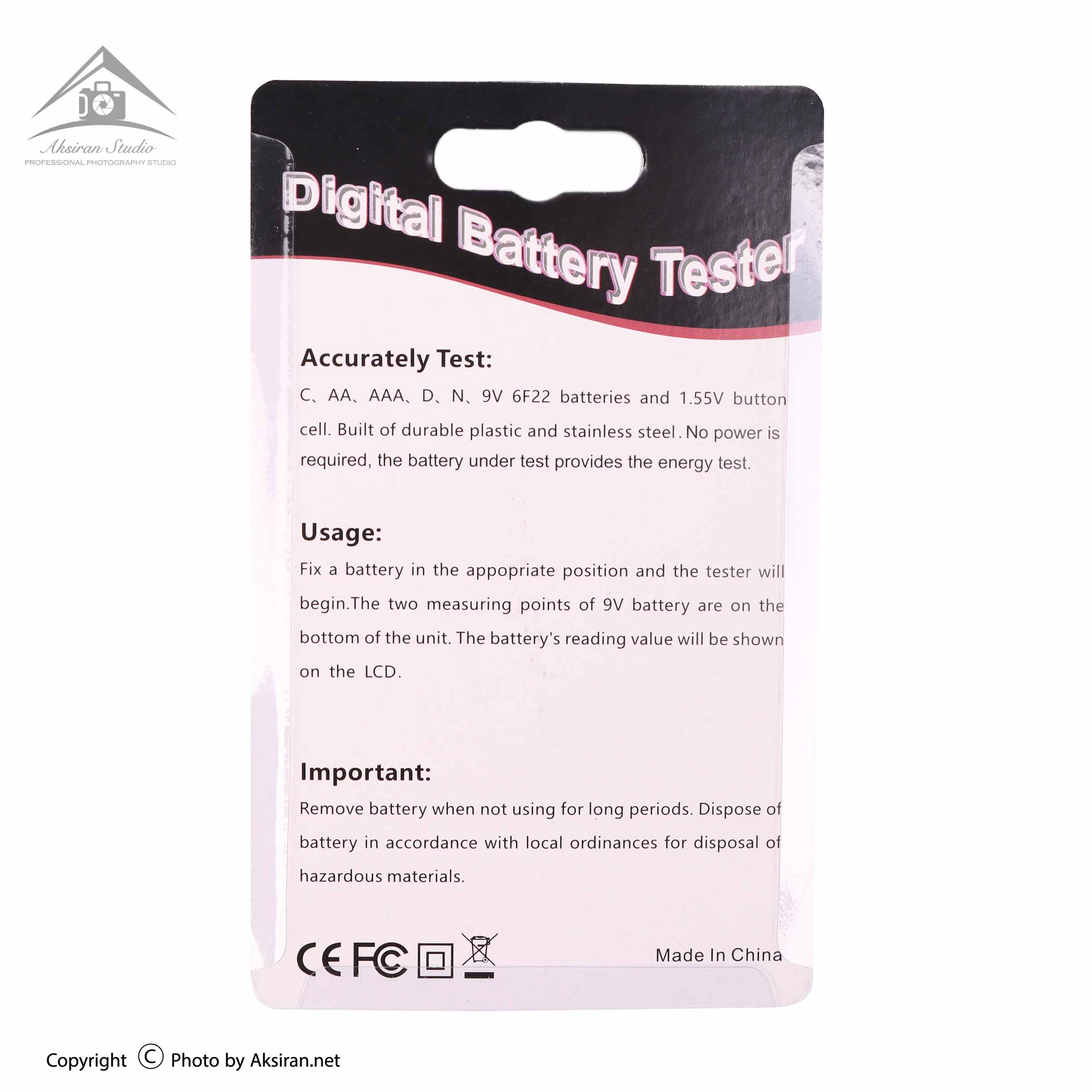 Tester Battery Universal