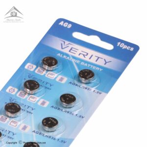 باتری ساعت وریتی مدل AG9 LR936 394 بسته 10 عددی