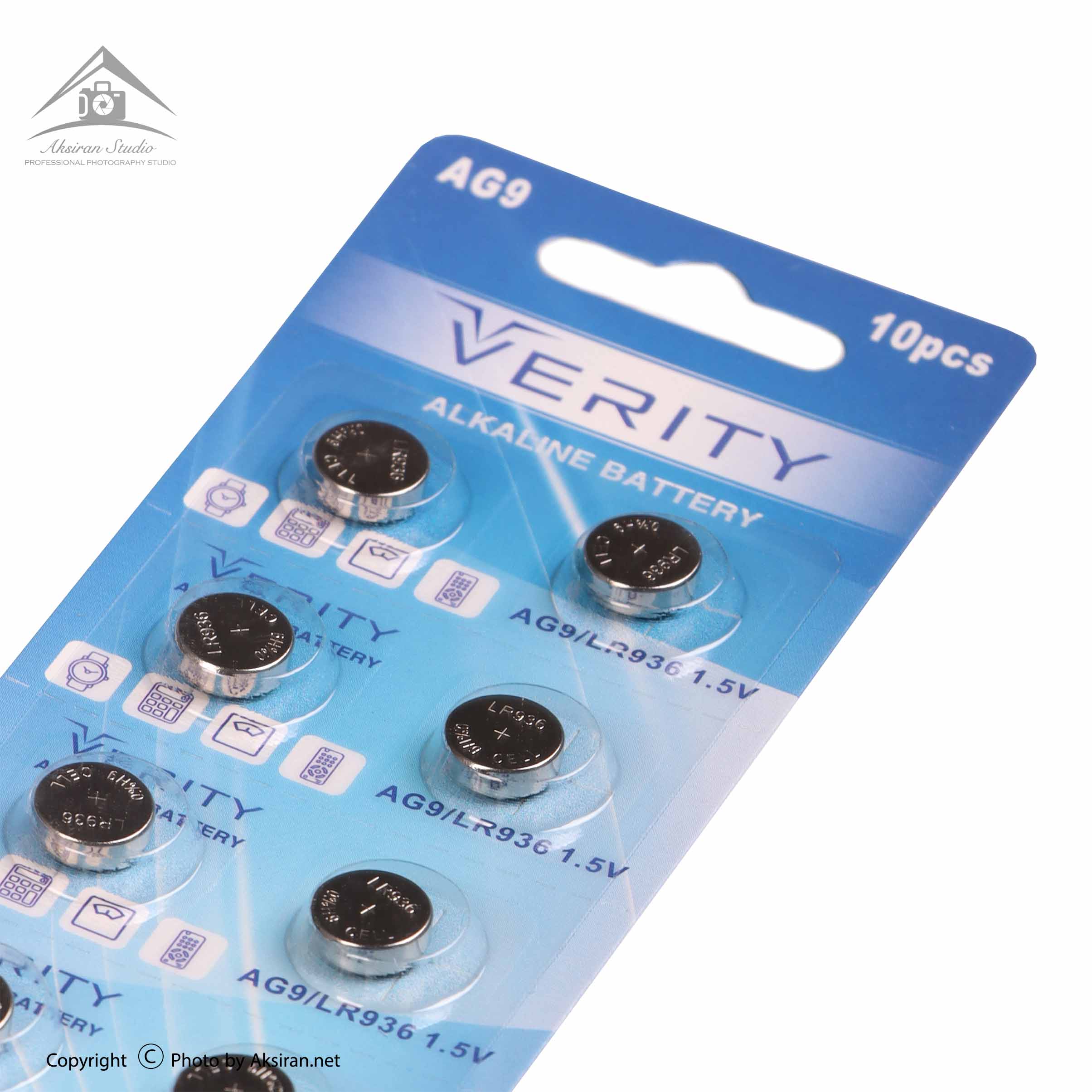 باتری ساعت وریتی مدل AG9 LR936 394 بسته 10 عددی