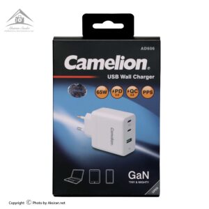 شارژر دیواری 65 وات کملیون مدل AD606