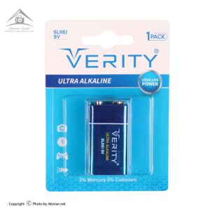 باتری کتابی وریتی مدل Ultra Alkaline