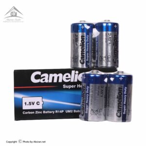 باتری سایز متوسط کملیون مدل Super Heavy Duty شیرینگ 2 عددی