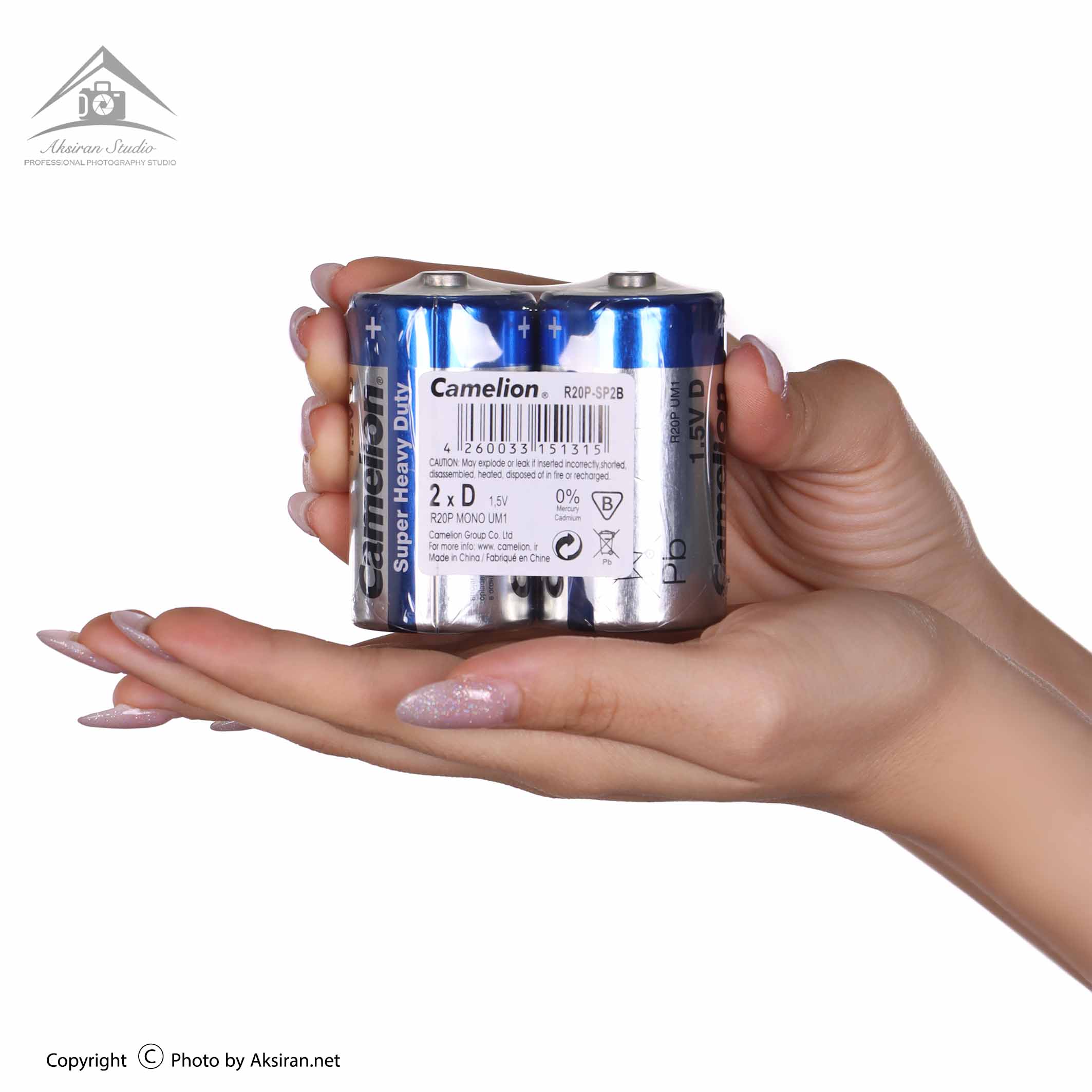 باتری سایز بزرگ کملیون مدل Super Heavy Duty شیرینگ 2 عددی 