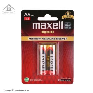 باتری قلمی مکسل مدل Digital XL بسته 2 عددی