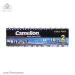 باتری قلمی کملیون مدل Super Heavy Duty شیرینگ بسته 12 عددی