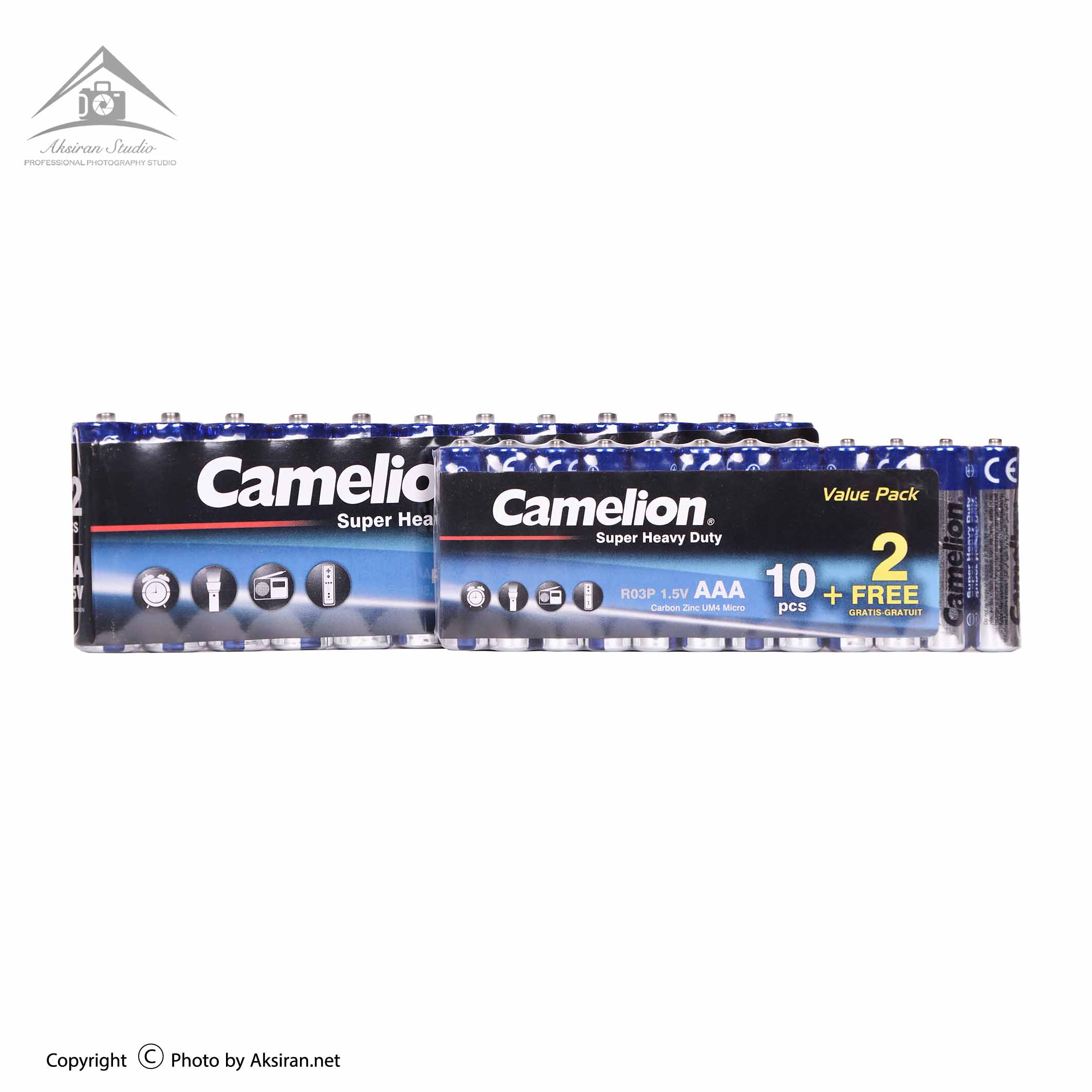 Camelion Super Heavy Duty Shirink Batteries 12 Pack