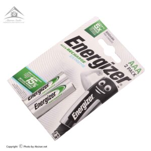باتری نیم قلمی شارژ انرجایزر مدل Accu Recharge Extreme 800mAh بسته 2 عددی