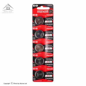 Maxell CR2032 r & b Pack of 5