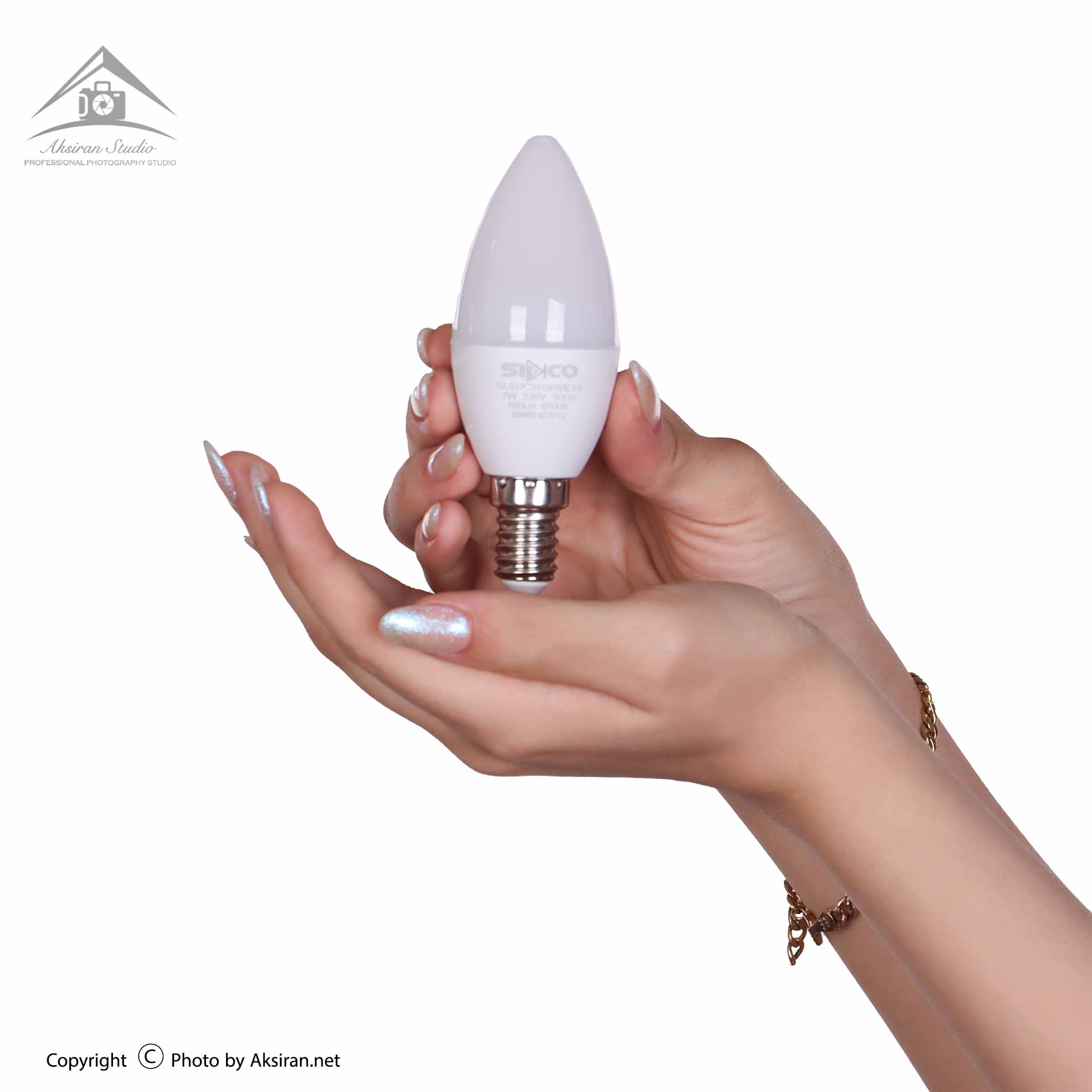 لامپ LED شمعی 7 وات سیدکو 