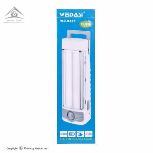 چراغ اضطراری شارژی ویداسی مدل WD-838T 