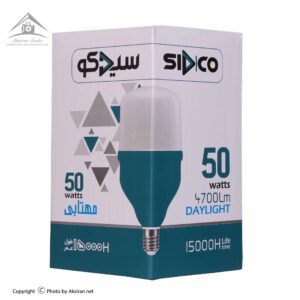 لامپ ال ای دی 50 وات سیدکو پایه E27