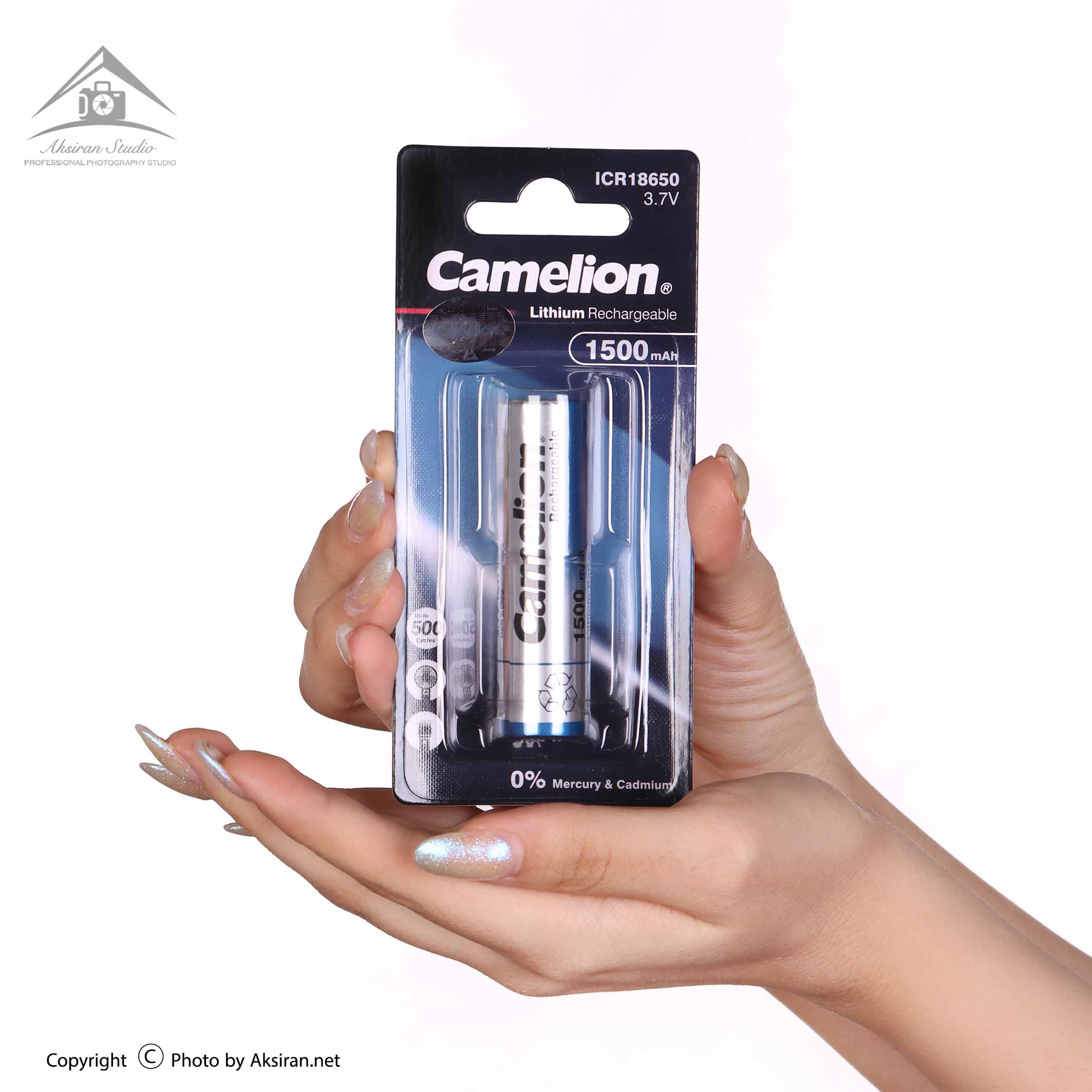 باتری لیتیومی Camelion 18650 1500mah 