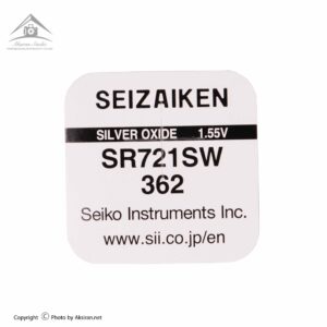 باتری ساعتی سیزیکن مدل SR721SW 362 